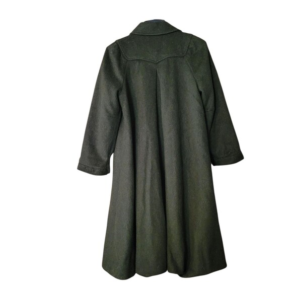 Women's Vintage Palomino Exclusive To C&A Winter Coat Part Wool Olive READ - Picture 2 of 9